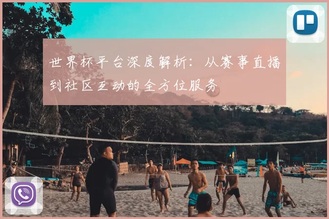 世界杯平台深度解析：从赛事直播到社区互动的全方位服务
