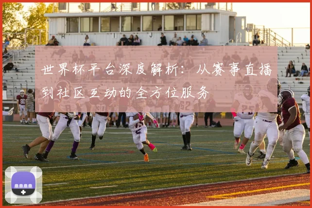 世界杯平台深度解析：从赛事直播到社区互动的全方位服务